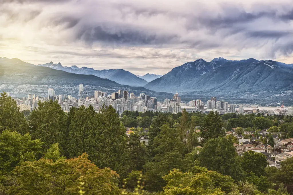 Vancouver Skyline Study in Vancouver